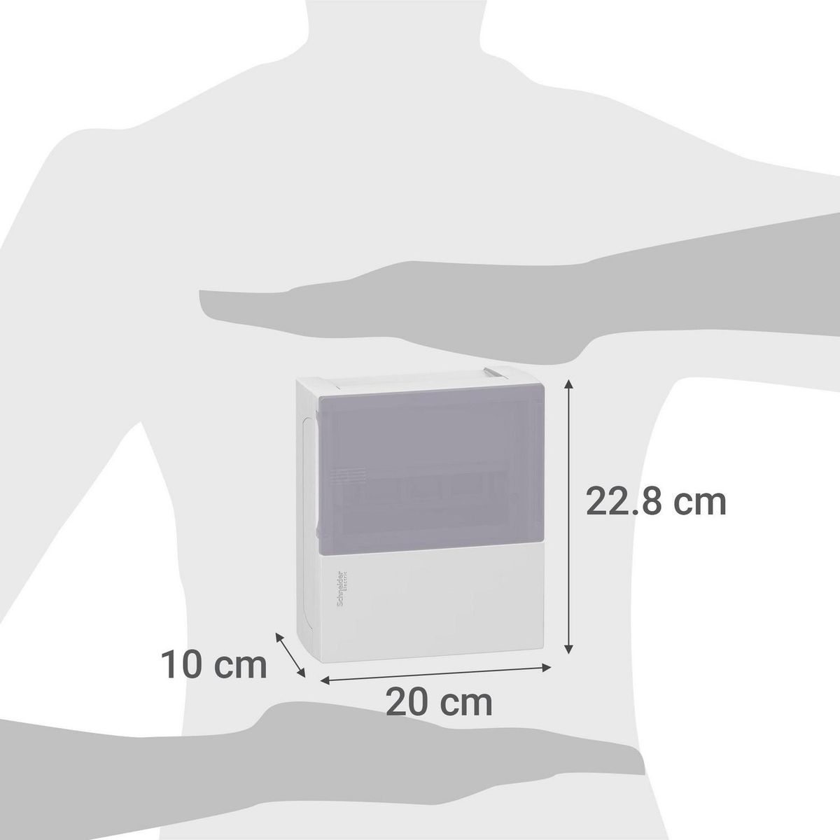 SCHNEIDER ELECTRIC - Tablero Sobrepuesto 8 módulos