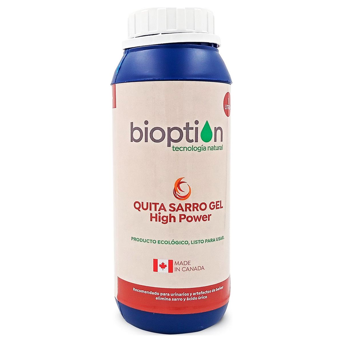 BIOPTION - Quita sarro gel 1 L