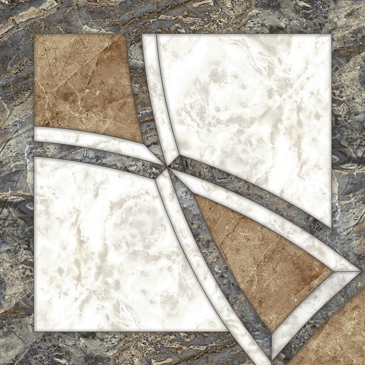 SCOP - Cerámica 33x33 cm Coimbra Cobre Multicolor 1.96 m2