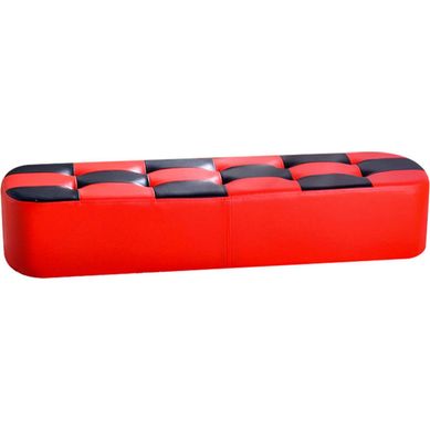 Banqueta infantil negra-roja