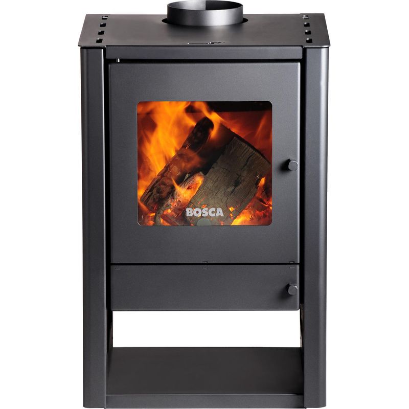 BOSCA - Calefactor Leña Gold 380 Negro