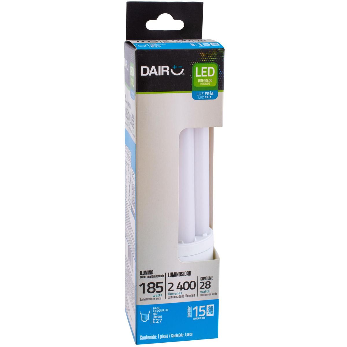 DAIRU -  28 W E27 2400 lm Luz Fría