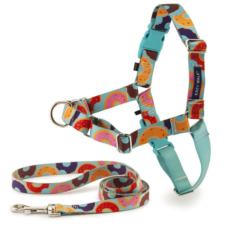 PETSAFE - Arnés para perro talla S de nylon Donuts Easy Walk chic