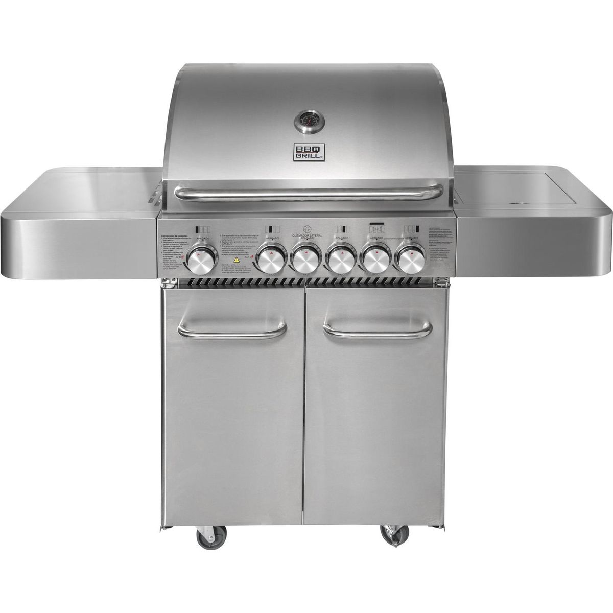 BBQ GRILL - Parrilla a Gas 4 Quemadores 