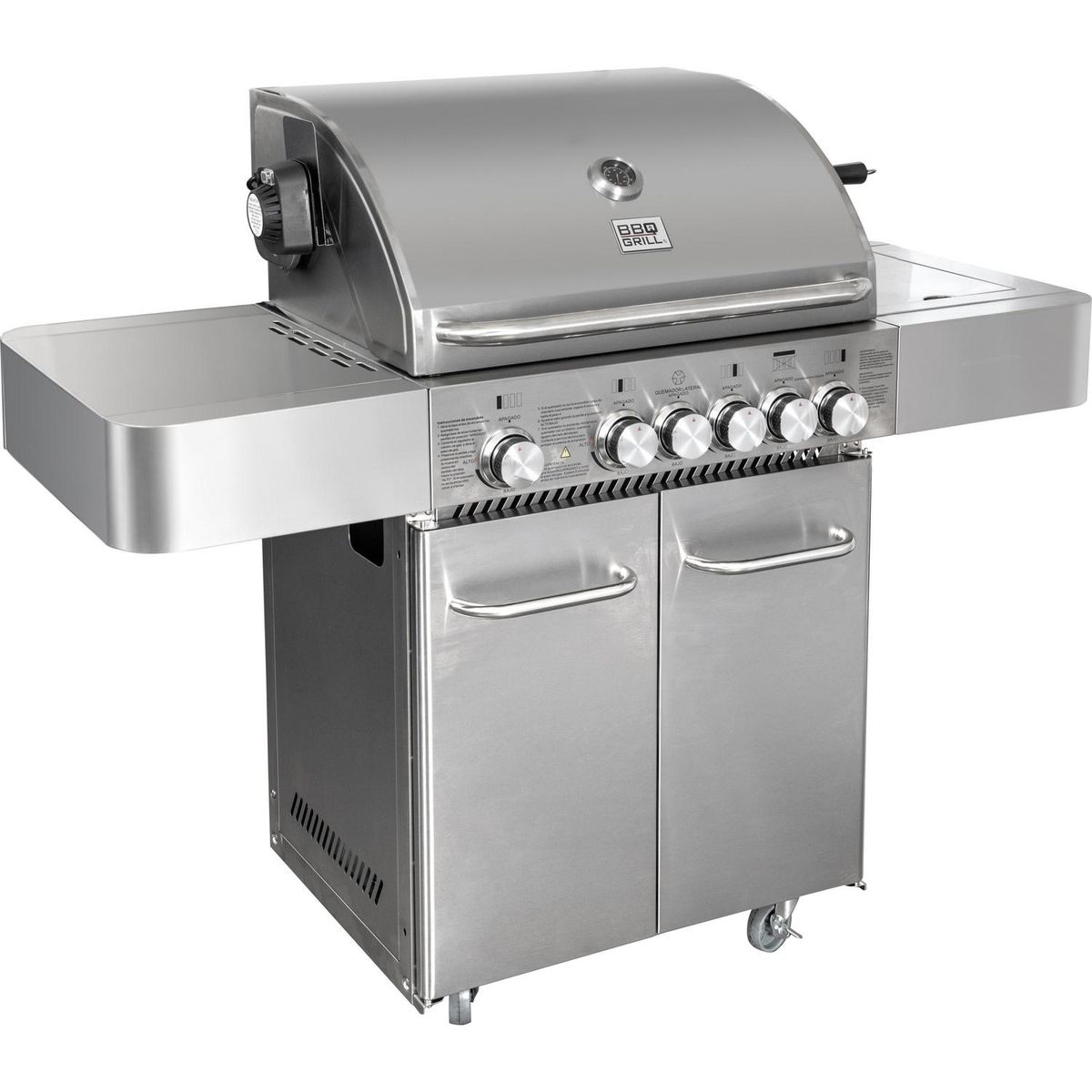 BBQ GRILL - Parrilla a Gas 4 Quemadores 
