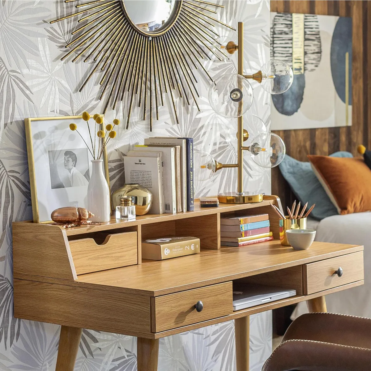 RONDA - Marco de Foto Caja 17x23 cm Dorado MDF