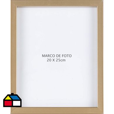 Marco de fotos caja gold 20x25 cm