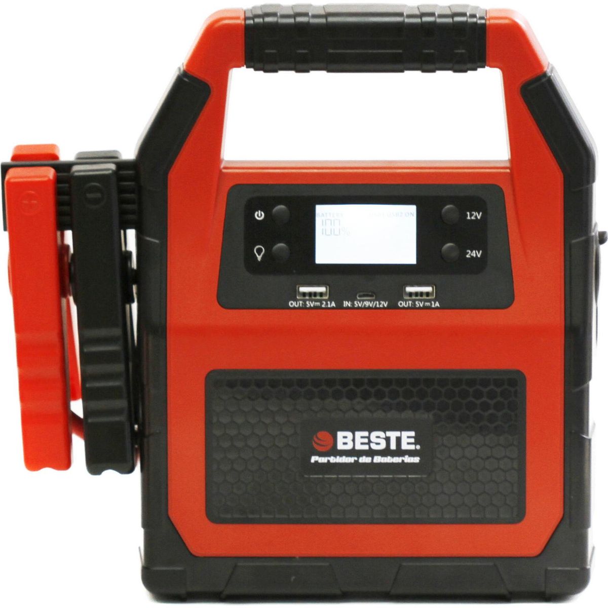 BESTE - Partidor de Batería Beste 12/24v 2000a con Carga para Celulares