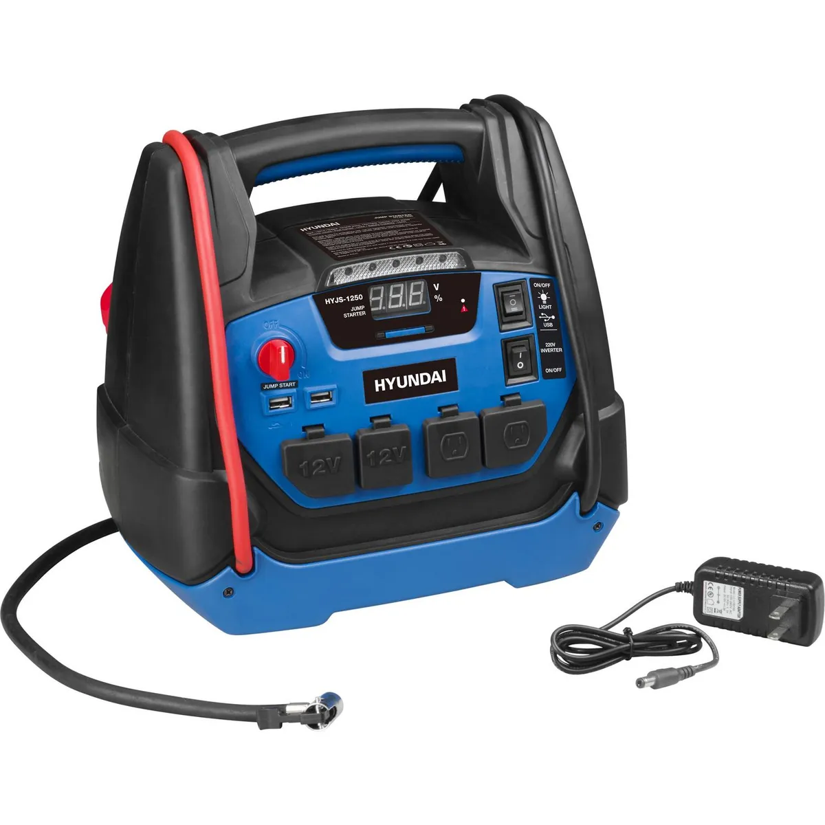 HYUNDAI - Partidor de Batería Hyundai 12v 1250a para Vehículos Grandes