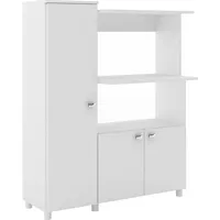 Mueble de cocina 119x96,5x41,5 cm blanco espesor 15mm