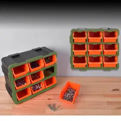 BAUKER - Set Gavetero 9 compartimientos 38x17x32 cm