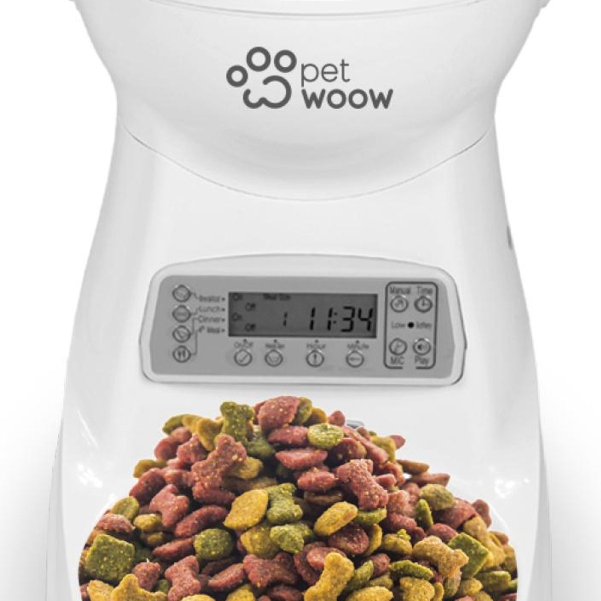 PETWOOW - Dispensador automático mascotas micrófono y audio