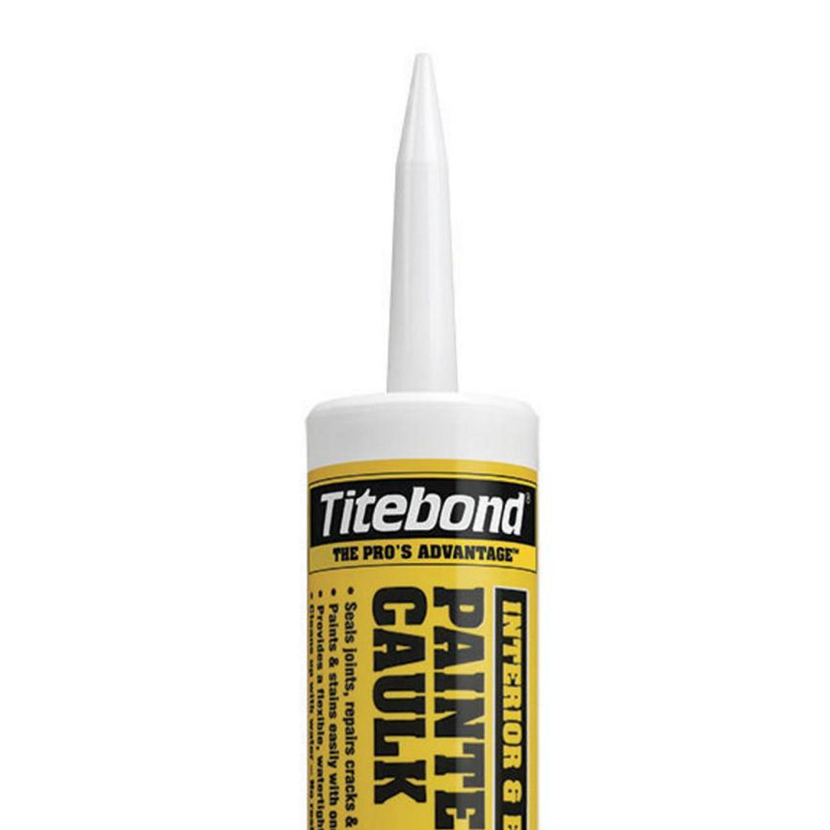 TITEBOND - Sellador Siliconado Titebond Interior Exterior 300 ml Blanco