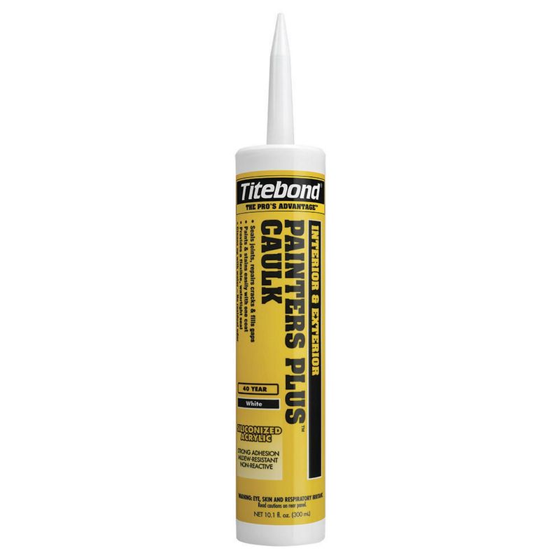 TITEBOND - Sellador acrílico café interior y exterior plus 300 ml