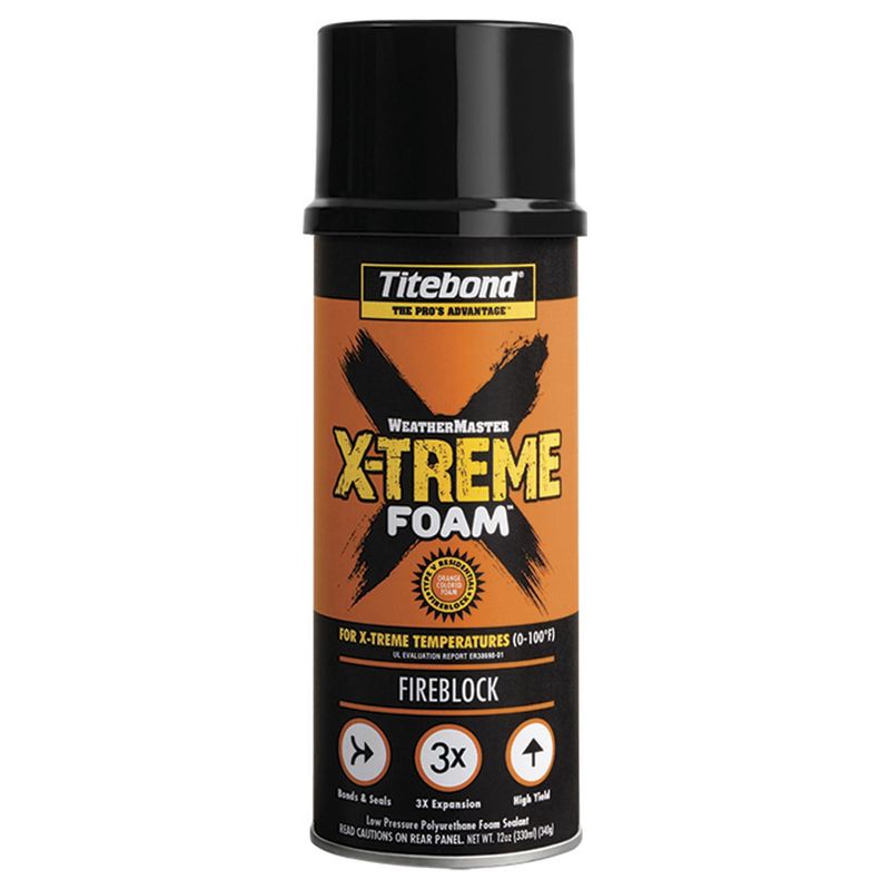 TITEBOND - Espuma poliuretano expansiva ignifuga F60 354 ml