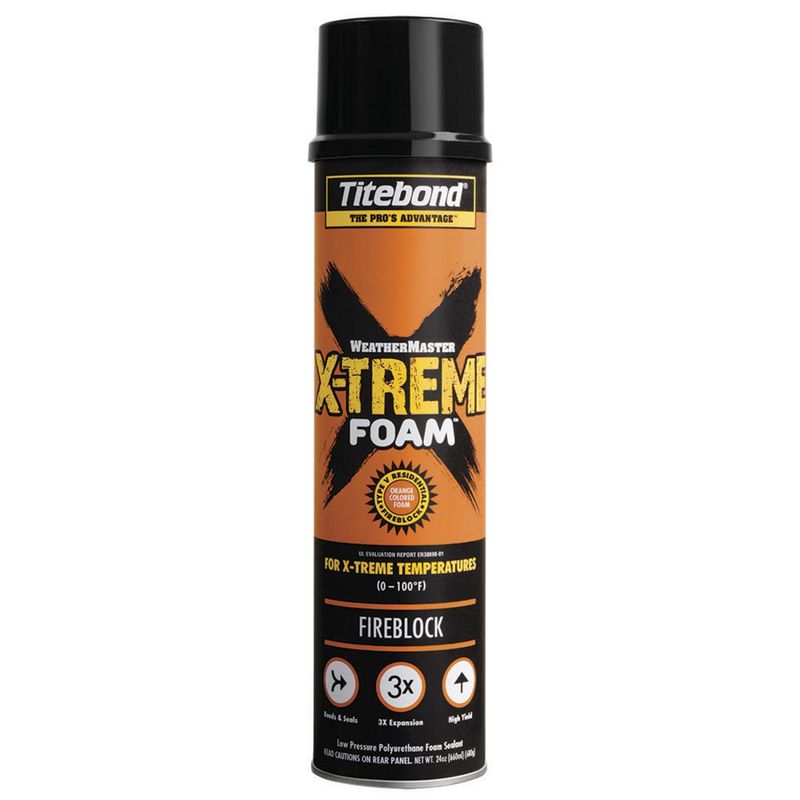 TITEBOND - Espuma poliuretano expansiva ignifuga F60 710 ml