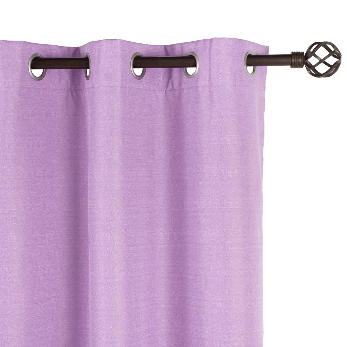 JUST HOME COLLECTION - Cortina black-out 140x220cm Texturada lila