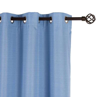 Cortina black-out 140x220cm Texturada celeste