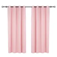 undefined - Combo 2 Cortinas black-out 140x220cm Texturada
