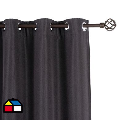 Cortina sun-out 135x220cm gris