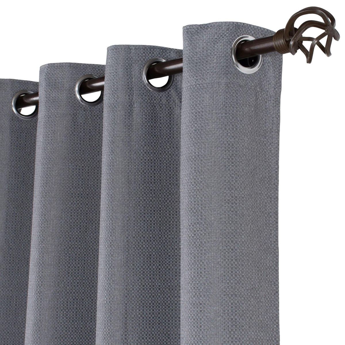 JUST HOME COLLECTION - Cortina sun-out Burano 145x250 cm gris claro