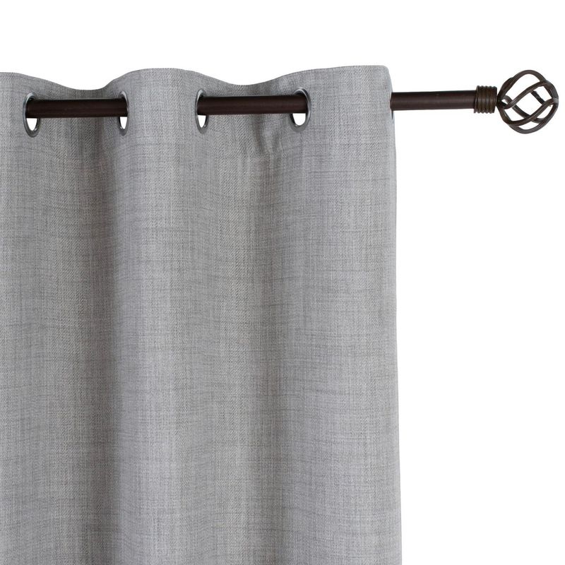 JUST HOME COLLECTION - Cortina sun-out Tropea 145x250 cm gris
