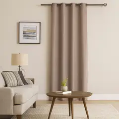 JUST HOME COLLECTION - Cortina Tela Black Out 140x220 cm Texturada