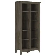 TUHOME - Librero Essential Melamina 5 Nivel(es) 147.3x61x40.7 cm Coñac