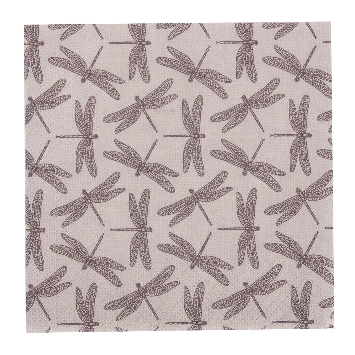 ATELIER - Servilletas Atelier 33x33 cm Nórdicas Libélulas Paquete de 20 Unidades