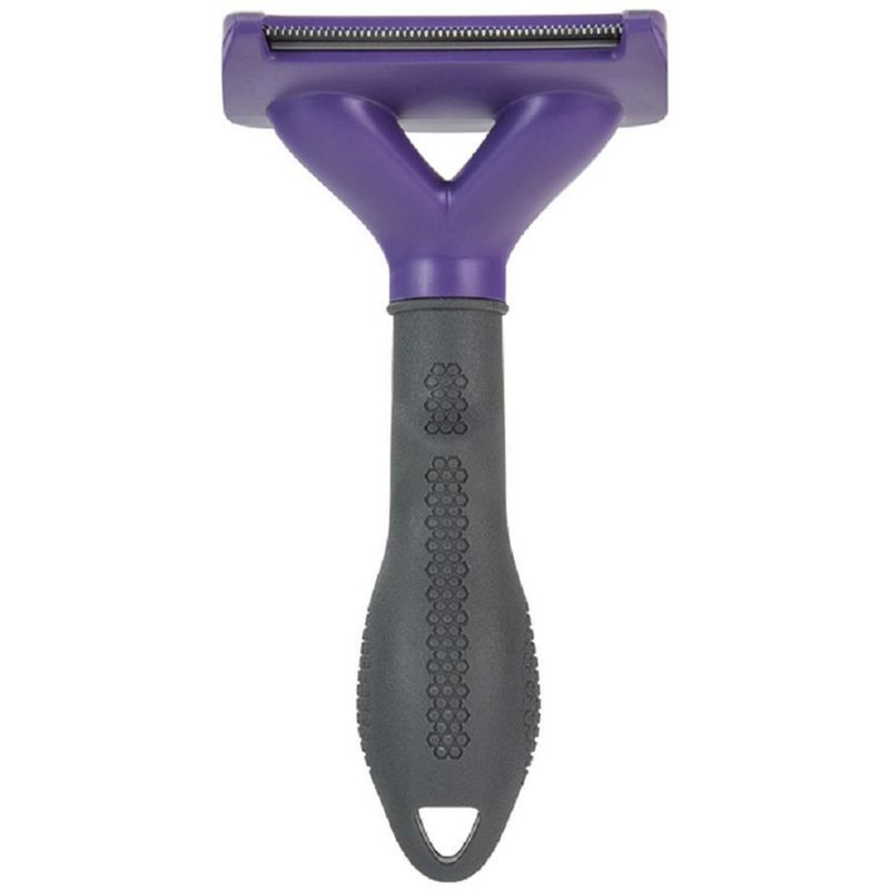 FURMINATOR - Cepillo para gatos pelo corto morado