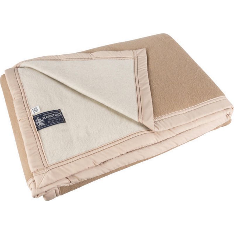 EL CASTILLO - Frazada Rapallo 1 plaza Beige
