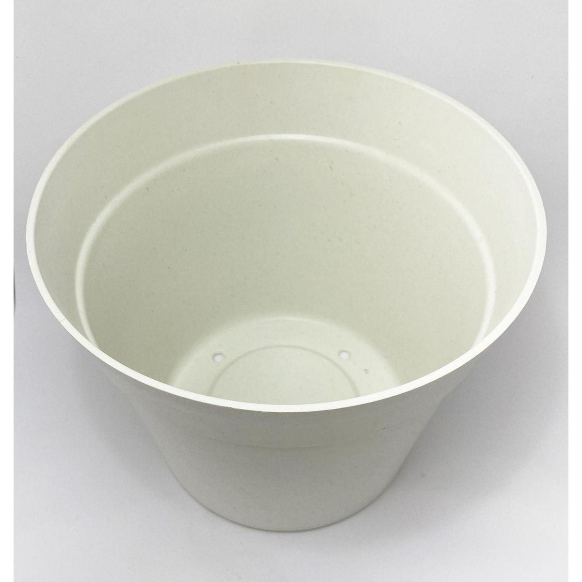 DECOGREEN - Macetero redondo de fibras naturales 25x25x17 cm