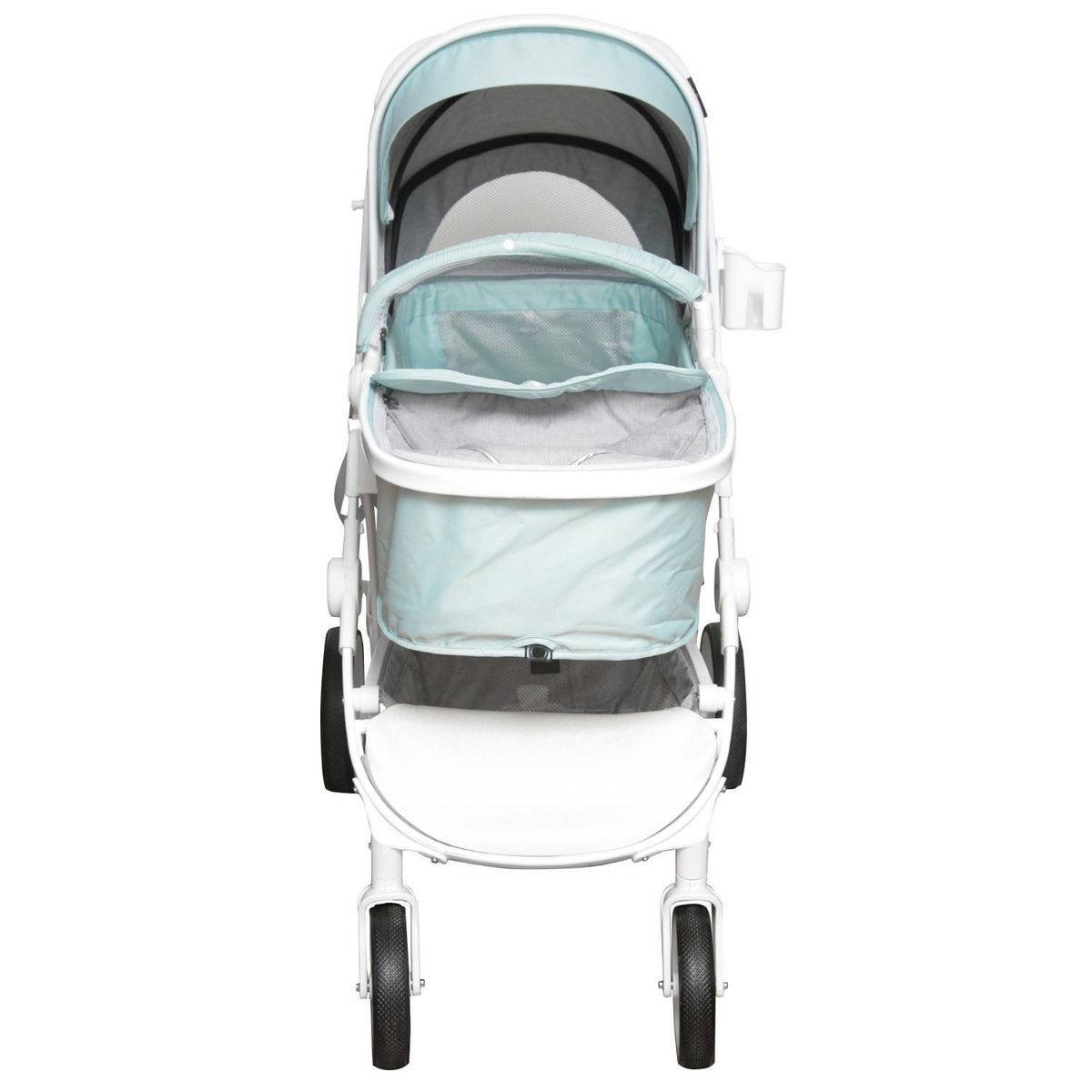 KIDSCOOL - Coche cuna de paseo celeste
