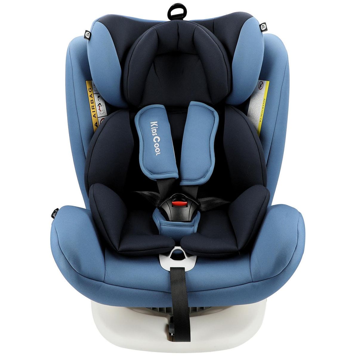 KIDSCOOL - Silla de Auto Kidscool Giratoria 360° Isofix Reclinable Azul