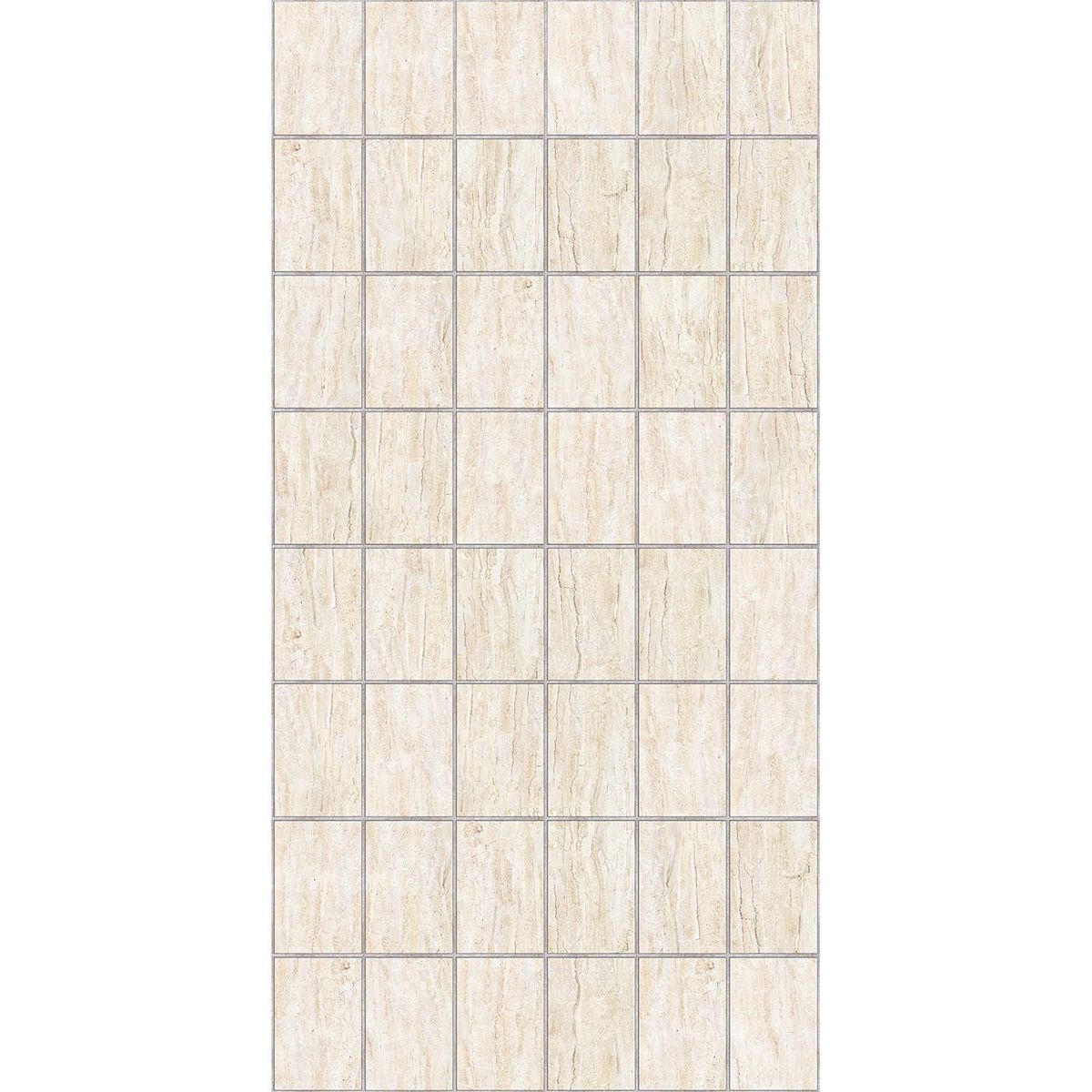 PIZARREÑO CEDRAL - Set 3 Fibrocemento Simplísima 6 mm 120x240 cm Travertina Beige