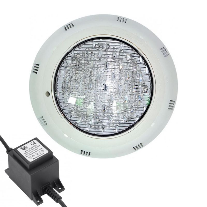 HB LEDS - Foco Piscina 12W 12V con fuente de Poder