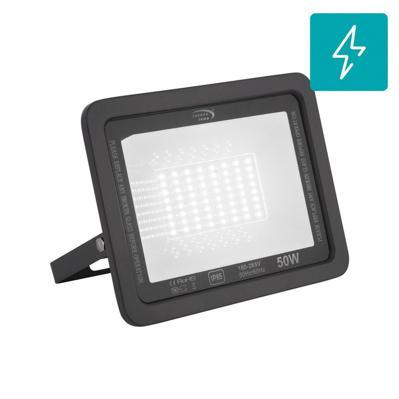 TECHNOLAMP - Proyector LED50 W Gris oscuro
