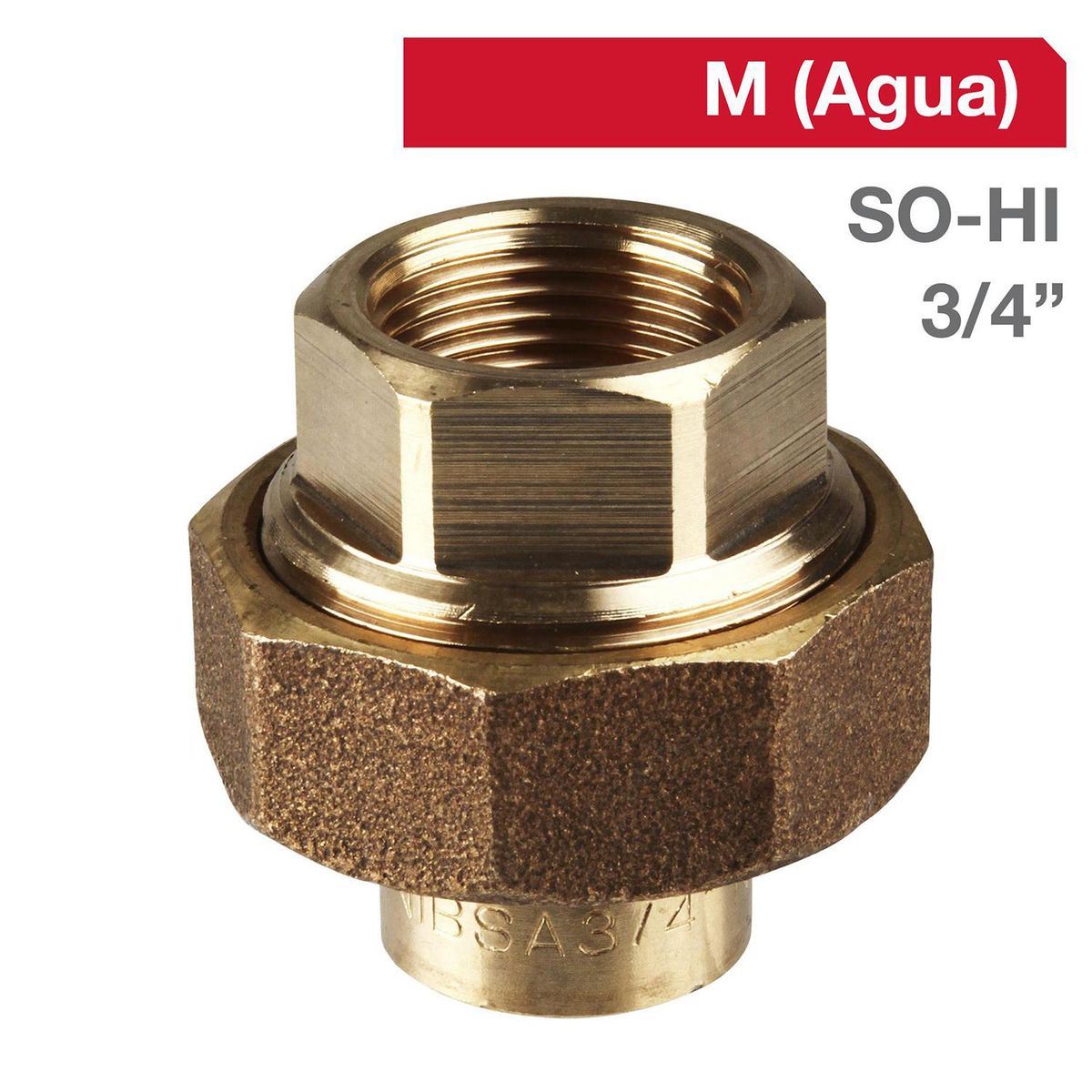 NIBSA - Union Americana Bronce SO/HI 3/4" 1u