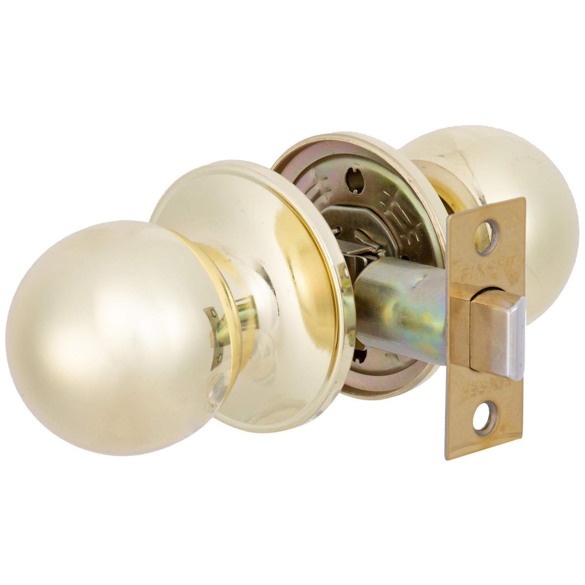 FIXSER - Cerradura libre paso bola bronce pulido fx