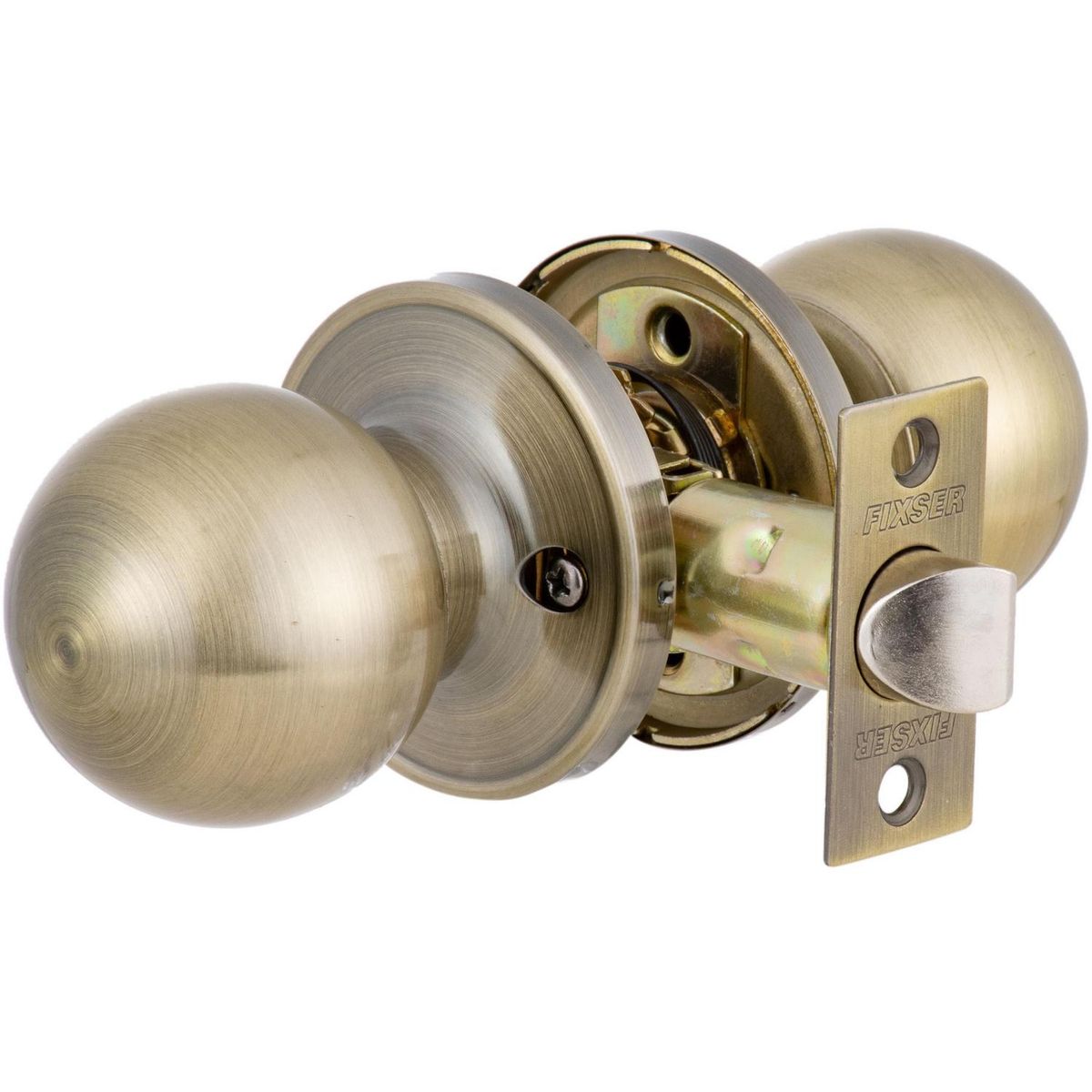 FIXSER - Cerradura libre paso bola bronce envejecido fx