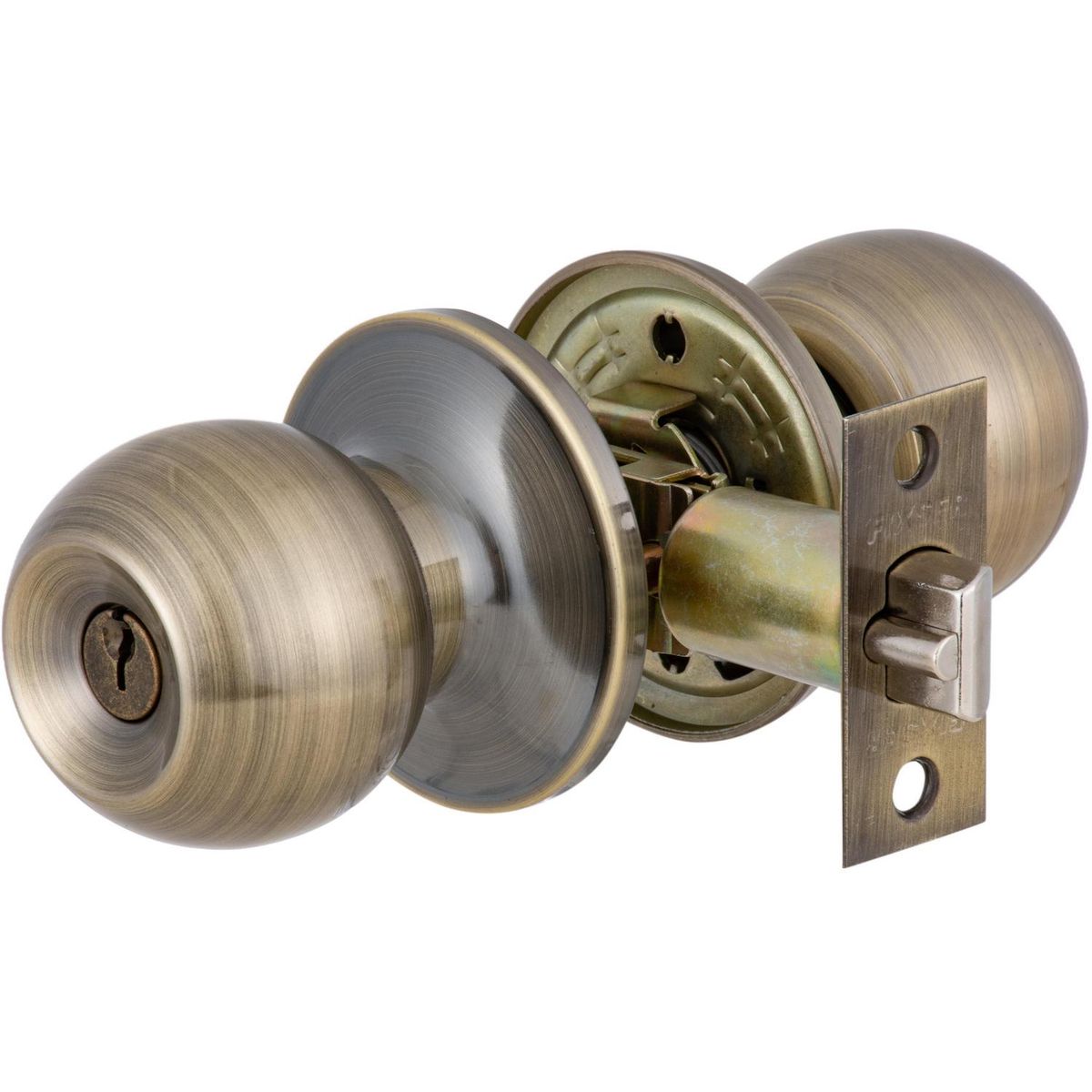 FIXSER - Cerradura acceso bola bronce envejecido fx