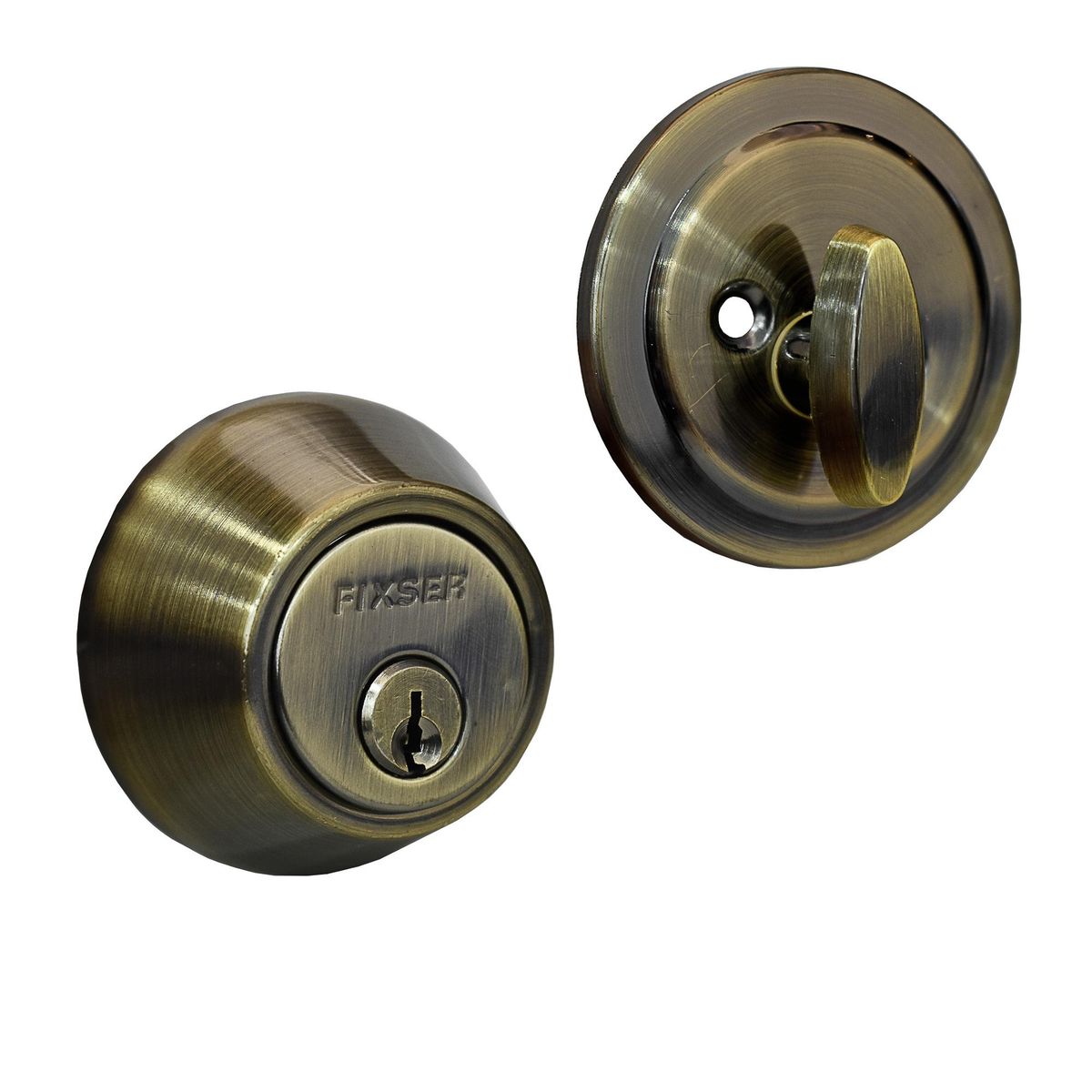 FIXSER - Cerrojo llave/mariposa bronce envejecido fx