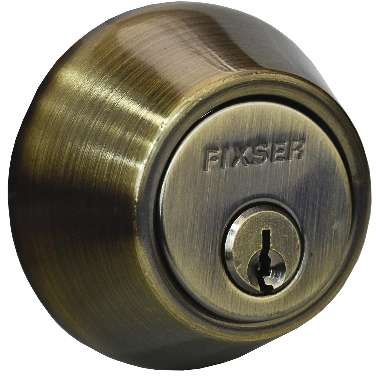 FIXSER - Cerrojo llave/llave bronce envejecido fx