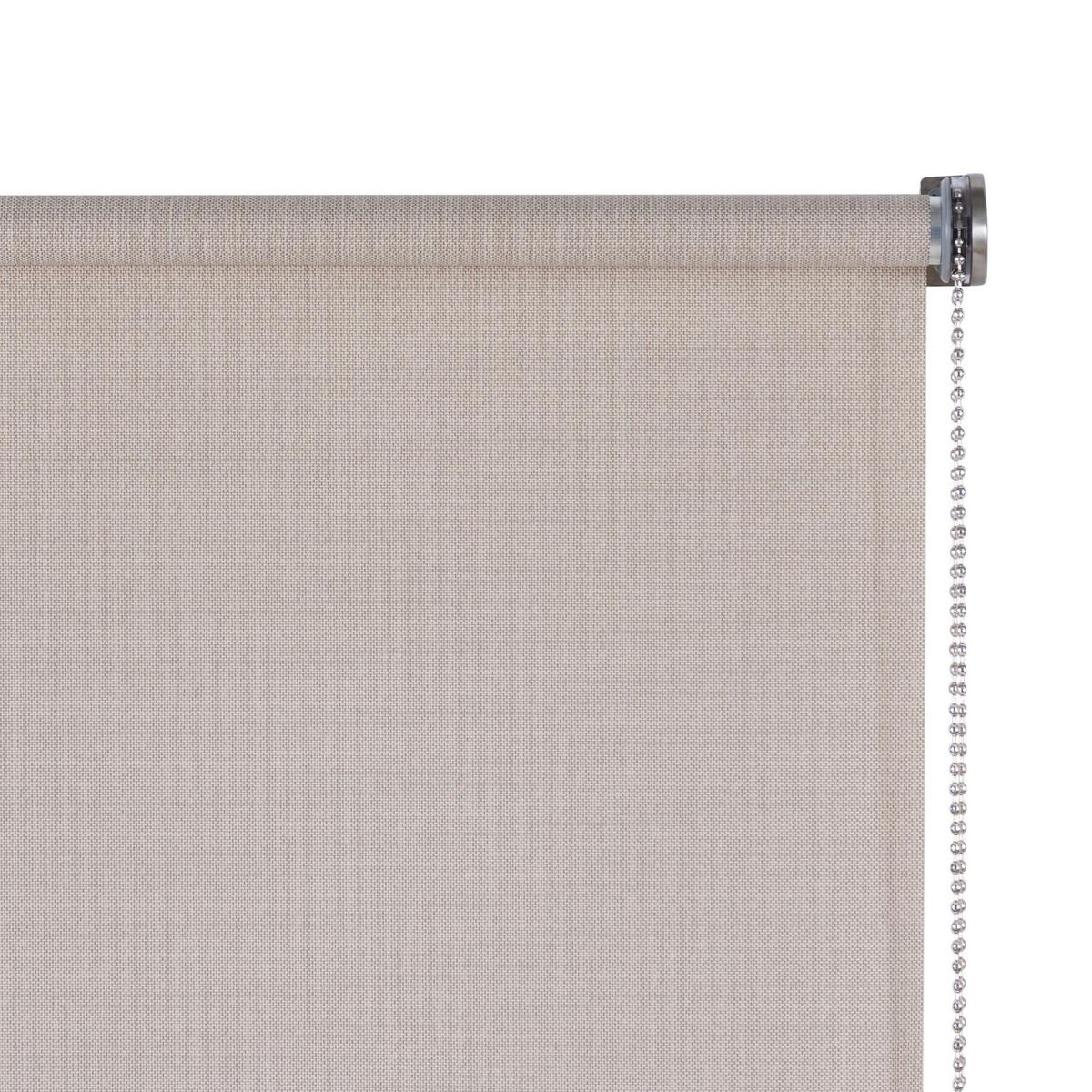 JUST HOME COLLECTION - Cortina Roller de Tela Premium Natural