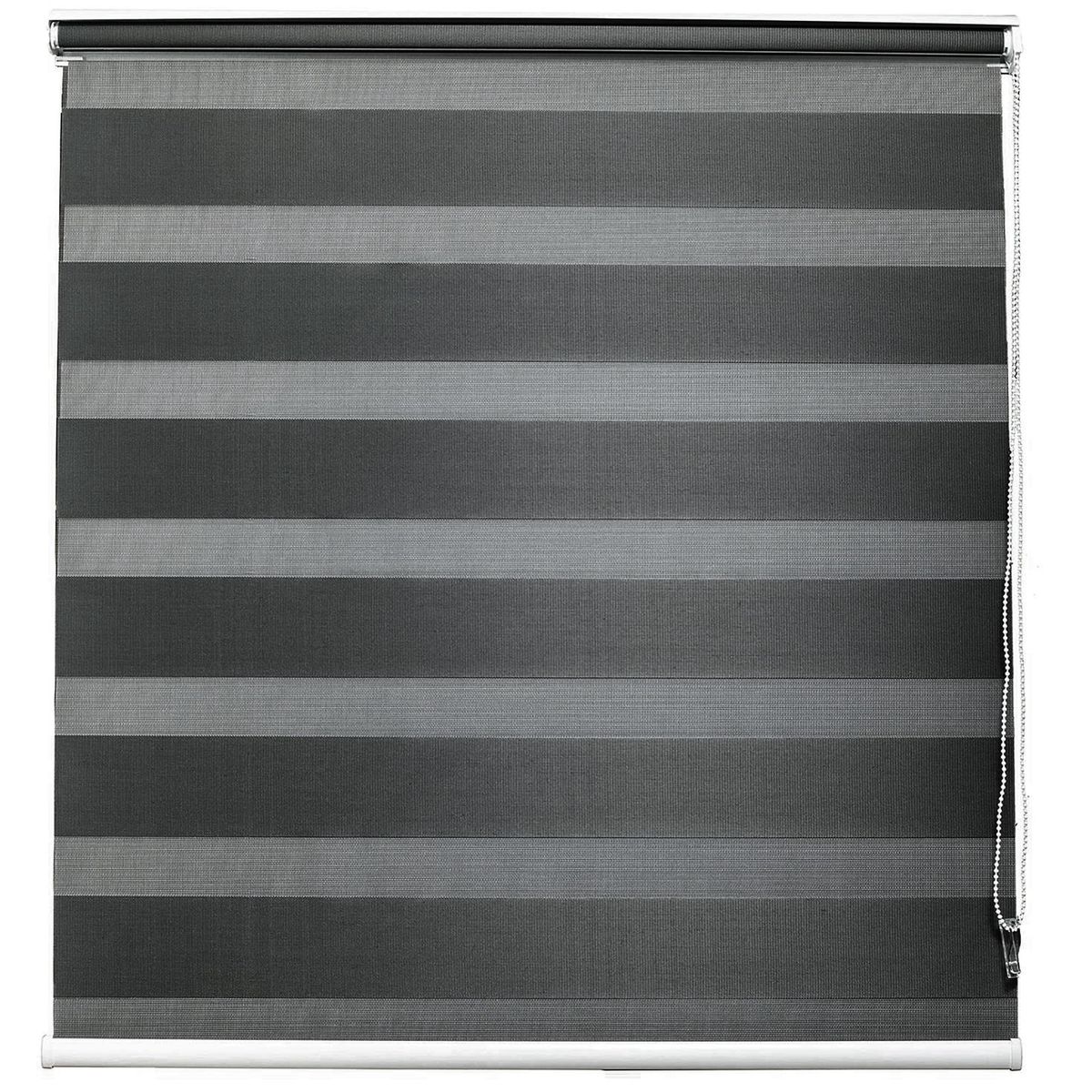 JUST HOME COLLECTION - Cortina Roller Duo Black Out Gris Oscuro