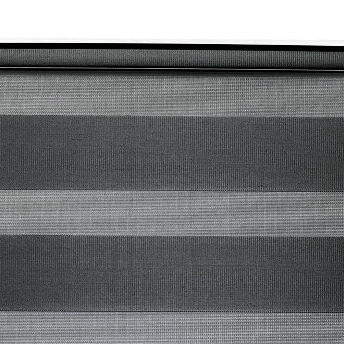 JUST HOME COLLECTION - Cortina Roller Duo Black Out Gris Oscuro