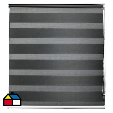 Cortina roller do black out 120x250 cm gris oscuro