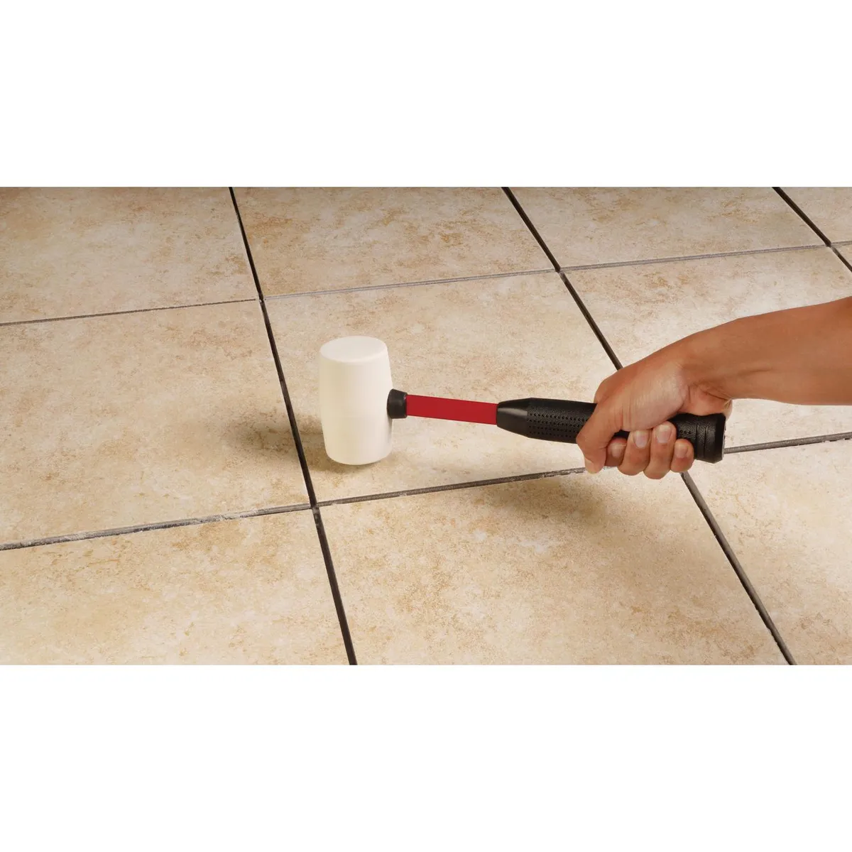 REDLINE - Martillo caucho para losetas