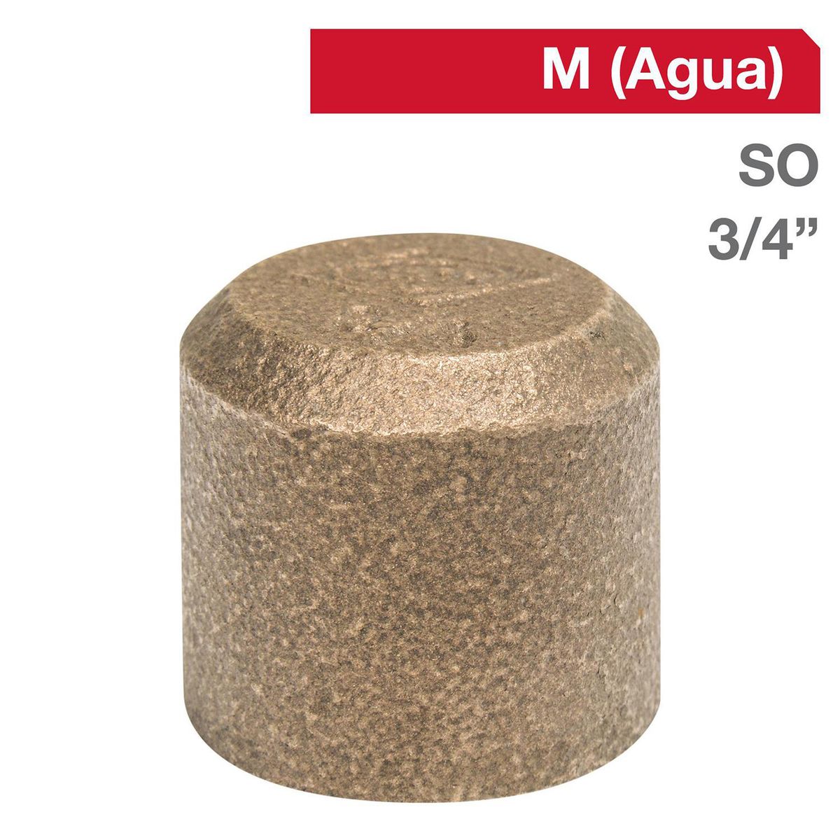 STRETTO - Tapa Gorro Bronce SO 3/4" 1u