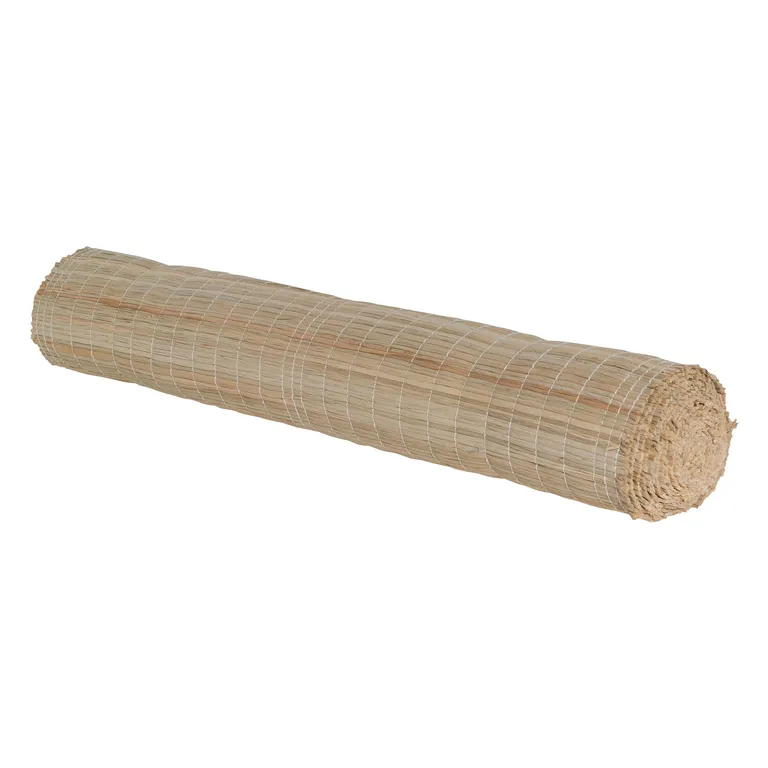 Rollo De Totora Fina Para Jardín 100X500 Cm